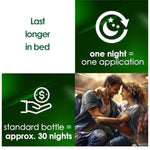 No-Numbing Herbal Delay Spray Drops To Last Longer - Climax Control - Provides 30+ Uses Per 5Ml Bottle