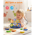 2025 Stem Gears Toys For Kids Ages For 1-3, Creative Learning Building Blocks, 13Pcs Educational Construction Toy Set, Electric & Manual Dual Mode, Versatile Gear Playset Gift For Boys & Girls