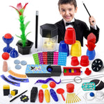 Magic Kit, 60 Magic Tricks For Kids Age 6-8, Magic Set With Instructions, Gift Toys For Kids Ages 6 7 8 9 10 11 12 Year Old