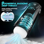 Male Masturbator Mens Sex Toys - Penis Pump Sex Toy For Men With 9 Sucking & 9 Thrusting & 9 Vibrating, App Control Adult Toys Pocket Pussy 3D Male Stroker With Visual Screen Blowjob Toy