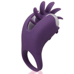 Vibrating Cock Ring Rotating Tongue Penis Ring Male Female Adult Sex Toys For Couple Sharing Clit Nipples And Stimulating Waterproof Rechargeable Pleasure