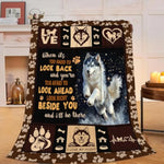 Husky Blanket Cute Huskies Flannel Plush Throw Blanket Cozy Pet Animal Decor Fleece Stuff Blanket Gifts For Dog Lover Girls Boys Kids Adults Women Bed Travel 40"X50"