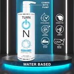 Water-Based Premium Personal Lubricant | Long Lasting, Ph Balanced, Hypoallergenic, Condom Safe Lube for Men, Women, and Couples, 32 fl oz