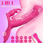Strap On Dildo Harness Sex Toys, Double-Ended Strapless Strapon Rabbit Vibrator For Couples Lesbian Clitoris G Spot Anal Sex With 10 Vibration Modes, Remote Control Wearable Dildo Adult Sex Toys