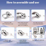 Small Chastity Device Cock Cage, Stainless Steel Male Chastity Cage With 2 Keys & Invisible Lock, Bondage Gear & Accessories Adult Sex Toy For Men (45Mm)