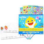 40-Piece ABC & 123 Learning Activity Set for Kids with Stickers