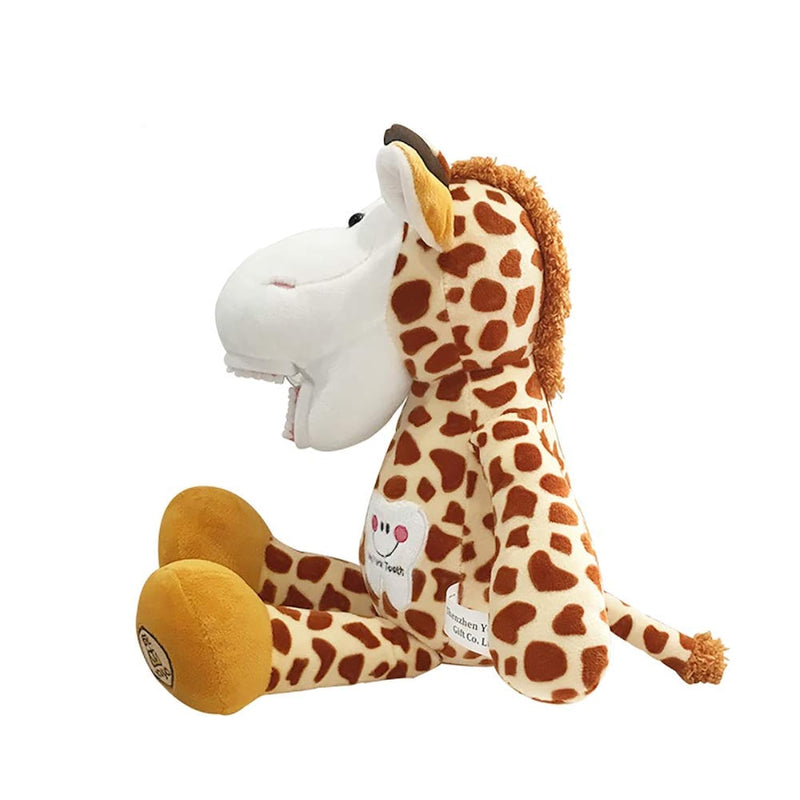 Tooth Fairy Plush, Puppet Oral Health Presentation Doll Giraffe Tooth Fairy De