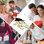 Naughty Sex Game Tokens Couples Sex Toys, 20 Activity Heart Shape Funny Wooden Tokens, Romantic Sex Positions Bdsm Coupons Dice Date Night Valentines Day Gifts Blow Job Sex Party Adult Sex Games