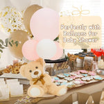 14 Piece Teddy Bears Bulk Baby Shower,14 Inch Cute Teddy Bear Stuffed Animals Plush,Small Stuffed Bears,Centerpiece Decoration,Brown,White,Dark Brown