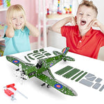 Stem Building Toys Model Airplane Kits For Boys 8-12,Airplane Model Scale 1:32 Metal Building Kit,Erector Sets Model Planes For Kids 8-12,Best Airplane Gifts For Hurricane Fighter Fans