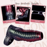 Knot Penis Sleeve Cock Sleeve, Cock Ring Penis Extender Ultra-Soft Penis Enlarger For Couples, Delay Ejaculation Stronger Erection Enhancement, Silicone Penis Rings For Testicles G Spot Stimulation