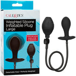 Weighted Silicone Inflatable Plug Large