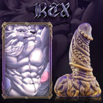 7.5" ?Rex | The Pride?Monster Dildo Sex Toys Anal Dildo Adult Toys Fantasy Dildo With Suction Cup Dildo, Adult Sex Toys For Women Men,M