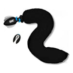 Sexy Fox Tail Silicone Anal Plug Anal Butt Plugs Stimulato Role Play Wearable Adult Sex Vibrators Toys For Women Cosplayer, Remote Control 10 Powerful Vibrating & 3 Wiggling Modes (Black)