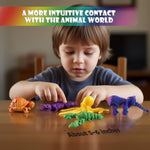 5 Pcs 3D-Printed Animals, Mystery Articulated Animals Fidget Toys, Home/Office/Desk Decor, And Festival Basket Stuffers Gift