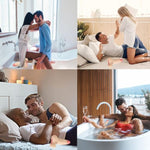 2 In 1 Realistic Dildo Male Masturbators With Pocket Pussy Vigina,Lifelike Dildo Sex Doll With Balls,Portable Adult Sex Love Toy Stroker,Tpe Penis Sleeve Extender Enlarger Prolong For Gay Men Couples