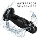 Black Xxxl 3.93'' Diameter Huge Thick Glans Dildo, 13" Giant Realistic Biggest Anal Plug For Anus Dilation Prostate Massage Stimulation Training Adult Sex Toys For Men Women Advanced Players