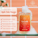 VeeGentle pH Balanced Feminine Wash - Apple Cider Vinegar, 250ml