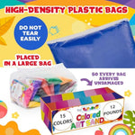 15 Color Sand Art Set, 12 lb Non-Toxic Craft Sand for Kids Ages 3+