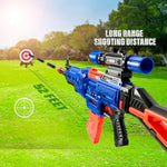 Kids Toy Sniper Rifle With Scope Tactical Vest Kit,4 In 1 Automatic Kids Sniper Rifle Toy Guns For Boys 8-12,Rifle Dart Guns Big Size,Toy Guns With Removable Magazines?2 Pcs