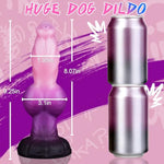 9.25" Monster Dildo Horse Dildo Knot Dildo, Huge Fantasy Dildo Thick Dragon Dildo With Big Knot, Silicone Dog Dildo Knotted Animal Dildo Pink Wolf Dildo With Strong Suction Cup, Sex Toys For Women Men