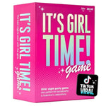 It’S Girl Time - Girls Night Card Game For Bachelorette, Galentines Or Ladies Night - 240 Sweet & Sassy Questions With Challenges - Fun Party Game For Adults & Teens