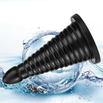Huge Anal Beads Butt Plug With Strong Suction Cup,Anal Plug With Strong Suction Cup For Hands-Free Play G-Spot Dildo Vaginal Prostate Massage Stimulation Anus Opening Trainer For Men Women