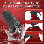 Vibrating Penis Sleeve Penis Ring, Cock Ring Male Sex Toys For Men, 10 Vibration Modes Penis Stimulation Female G-Spot Vibrator, Adult Toys For Men Couples