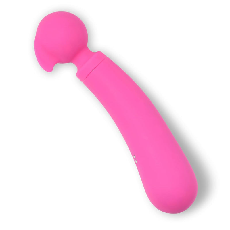 Charmed Dual-Action Vibrating Massage For Women And Couples, Handheld Waterproof, Cordless & Usb Rechargable, Personal Massager, Vibrating Bullet For Her, Woman Vibrating Toys, Bluebell
