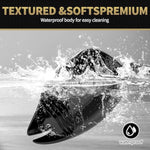 Mens Vibrator, Male Masturbator With 10 Vibrations With Ribbed Tunnel For Penis Stimulation Pleasure, Adult Male Sex Toy For Men Prolong Endurance & Games Black