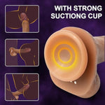 9" Thrusting Dildo Vibrator Sex Toys - Realistic Silicone Dildos With Strong Suction Cup, Adult Toys For Women Vibrators With Thrusting Vibrating Heating Modes For Anal G-Spot Stimulation