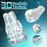 Male Masturbator Sex Toys For Men, Penis Pump With 10 Sucking & Vibrating Modes, Mens Sex Toys With 3D Realistic Textured, Blowjob Adult Toy Male Vibrator Adult Toys For Men