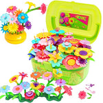 Flower Garden Building Toy Set For 3, 4, 5, 6 Year Old Girls, Stem Educational Activity Games And Girls Birthday Gift For Age 3+ Yr Toddlers And Kids, 143 Pcs