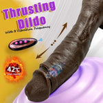 10.6" Thrusting Dildo Vibrator For Women, Realistic Vibrating Dildo With Remote Control Swing & 9 Vibrations Modes, Silicone Telescopic Dildos Sex Toys For Men Couple G-Spot Anal Stimulation