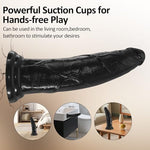 9 inch Realistic Dildo for Women Men,BBC Anal Dildos with Suction Cup,Adult Sex Toys for Couple