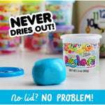 4in1 Scented Modeling Dough Kit, 4 Vibrant Colors, 3 oz Cans