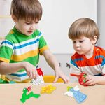 36Pcs Christmas Set Pop Fidget Toys Push Pop It Bubble Fidget Sensory Toy Pop It Fingertip Keychain Decompression Bubble Toys For Kids.…