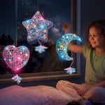 3D String Art Kit for Kids Ages 8+ with 30 Multicolor LED Bulbs
