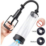 Vacuum Penis Pump, Pump For Men Enlargement, Manual Penis Vacuum For Male Erection & Enhancement, Air Pump Strengthen Enlarger Booster Extender Setting Device For Men With Power High-Vacuum Tight