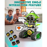 5In1 Stem Ai Robot Toys Building Set, 478Pcs App & Remote Control Engineering Erector Blocks For Kids Age 6-8, Coding Interactive Educational Christmas Birthday Gift For 10-12 Year Boys & Girls
