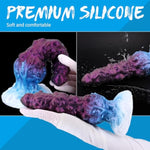 Monster Dildo Thick Knotted Dildo, 9'' Soft Silicone Realistic Devil Dog Dildos G Spot Anal Butt Plug Prostate Massager For Women Lesbian And Men Couples Adult Sex Toy