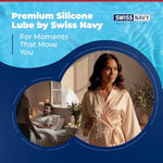 Swiss Navy Premium Silicone Based Lubricant for Men, Women & Couples - 2 oz Ultra Long Lasting Personal Lube