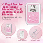 Everyway Incontinence Stimulation System - V2 Kegel Exerciser - Electrical Muscle Stimulator for Pelvic Floor Muscle Rehabilitation and Urinary Incontinence in Women