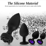 Anal Plug Sex Toys Vibrators - 4Pcs Butt Plug Remote Control With 10 Vibrating Modes, Adult Games For Woman Men Couples Prostate Massager Blcak