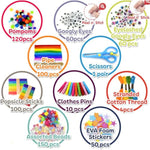 Art Kit for Kids Ages 4-8, Arts and Crafts Supplies Set
