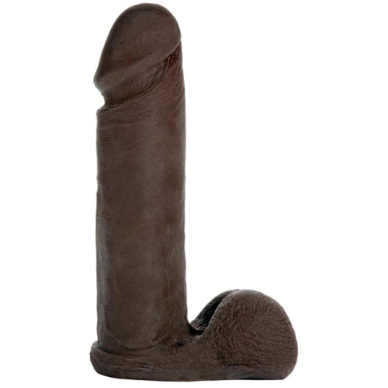 Vac-U-Lock - The Realistic Cock - Ultraskyn - 8 Inch - F-Machine And Vac-U-Lock Harness Compatible Dildo - Chocolate