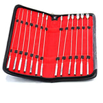 Bakes Sounds 13 Pcs Set All Brass Chrome Plated For Students' Educational Purposes.