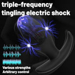 Adult Sex Toys For Men Prostate Massager - Games Vibrators Remote Control, Adult Toys Anal Plug Vibrating Butt Plug With 9 Vibrating Rotation Mode, Anal Toys Vibrator Mens Women (Black)