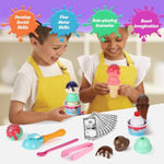 Ice Cream Cart Toy, Ice Cream Shop Playset For Kids, Grocery Store Pretend Play Food Toys, Shopping Cart For Toddlers, Scoop And Serve Counter, Educational Toys For 3 4 5 6 Years Old Girl Boy