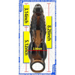 Vibrating Penis Sleeve - Black Reusable Ribbed Stretchy Cock Extender Sheath With Thick Knot - Penis Enlarger Sex Toy For Couples Men